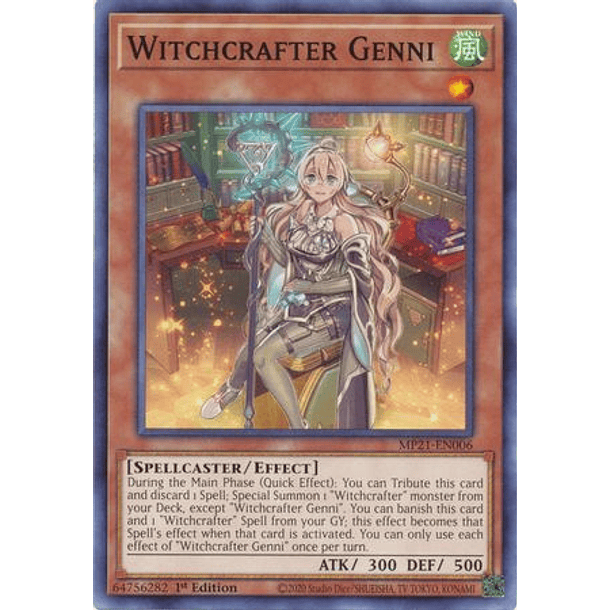 Witchcrafter Genni - MP21-EN006 - Common 