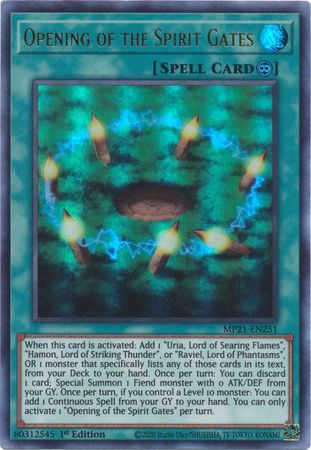 Opening of the Spirit Gates - MP21-EN251 - Ultra Rare 1