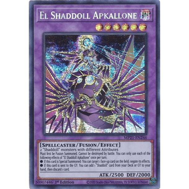 El Shaddoll Apkallone - MP21-EN246 - Prismatic Secret Rare