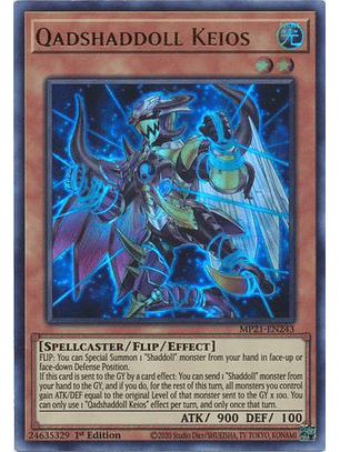 Qadshaddoll Keios - MP21-EN243 - Ultra Rare 