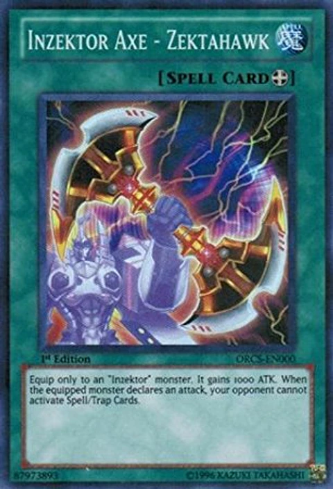 Inzektor Axe - Zektahawk - ORCS-EN000 - Super Rare