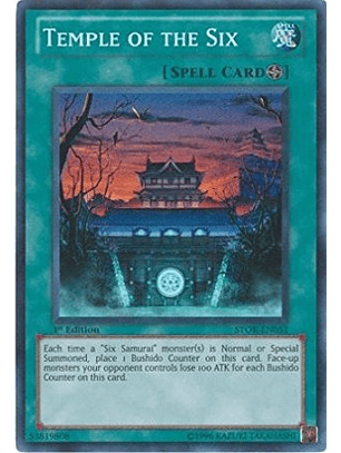 Temple of the Six - STOR-EN051 - Super Rare (español)