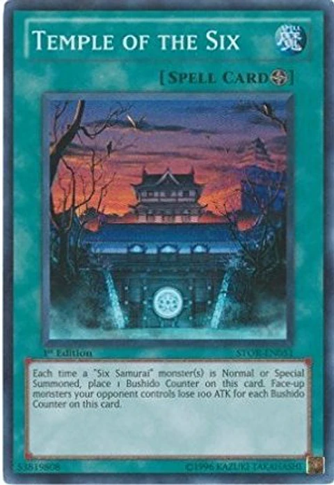 Temple of the Six - STOR-EN051 - Super Rare (español)