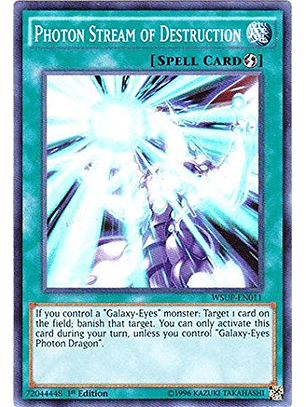 Photon Stream of Destruction - WSUP-EN011 - Super Rare