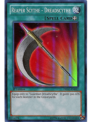 Reaper Scythe - Dreadscythe - DRLG-EN012 - Super Rare 