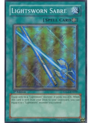 Lightsworn Sabre - TDGS-EN059 - Super Rare