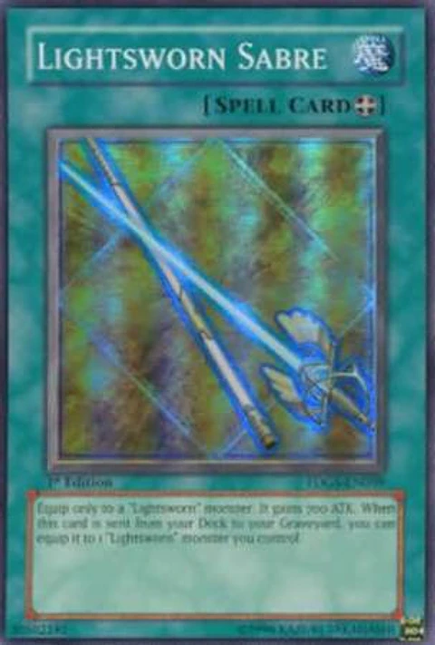 Lightsworn Sabre - TDGS-EN059 - Super Rare