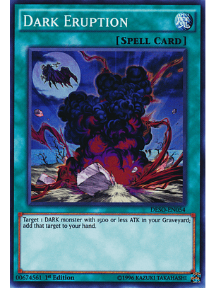 Dark Eruption - DESO-EN054 - Super Rare