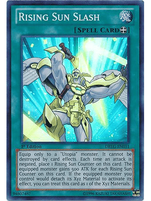 Rising Sun Slash - DRLG-EN051 - Super Rare