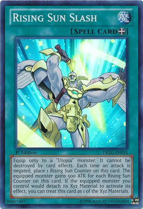Rising Sun Slash - DRLG-EN051 - Super Rare