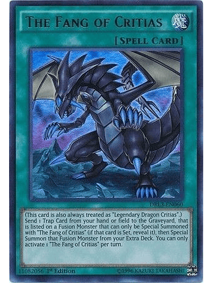 The Fang of Critias - DRL3-EN060 - Ultra Rare