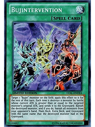 Bujintervention - LVAL-ENDE4- Super Rare