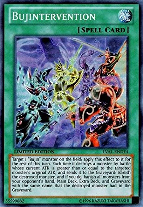 Bujintervention - LVAL-ENDE4- Super Rare