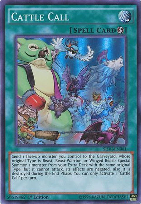 Cattle Call - SHVI-EN081 - Super Rare