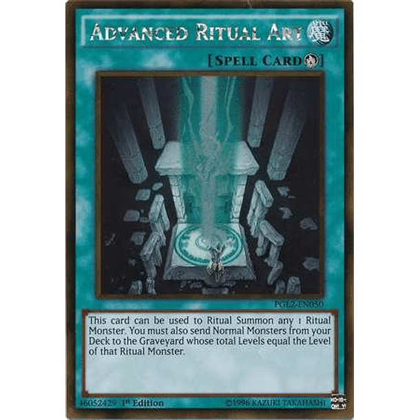 Advanced Ritual Art - PGL2-EN050 - Gold Rare 