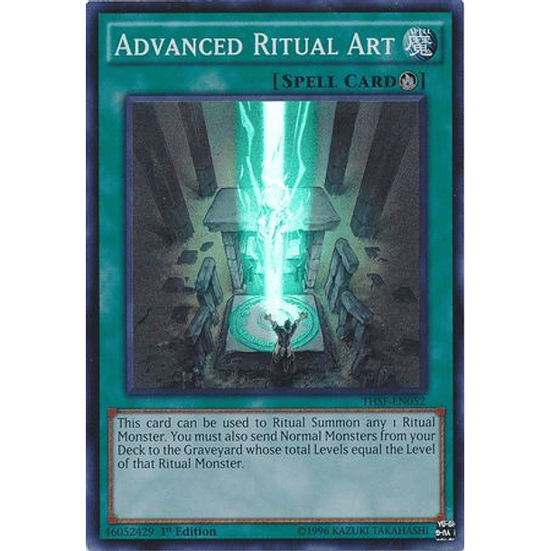Advanced Ritual Art - THSF-EN052 - Super Rare (daño Menor) Italiano 