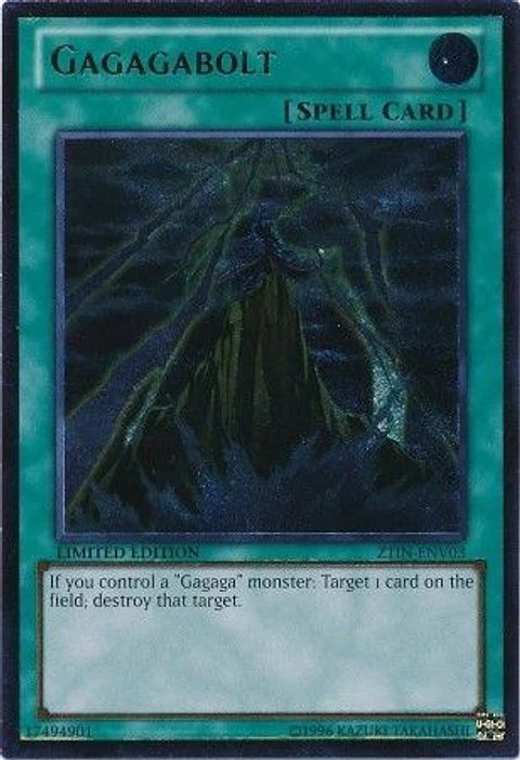 Gagagabolt - ZTIN-ENV03 - Ultimate Rare