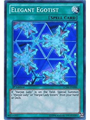 Elegant Egotist - LCJW-EN098 - Super Rare