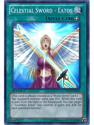 Celestial Sword - Eatos - DRLG-EN011 - Super Rare