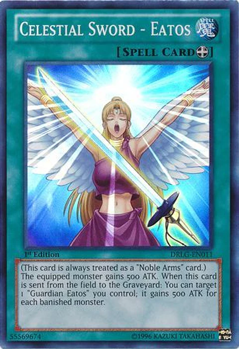Celestial Sword - Eatos - DRLG-EN011 - Super Rare