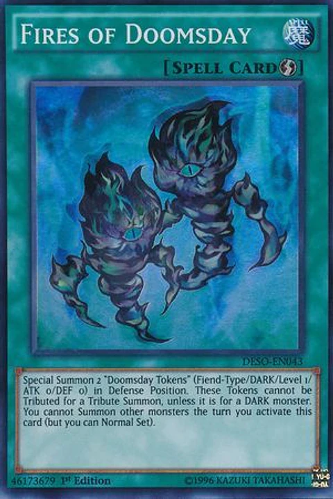 Fires of Doomsday - DESO-EN043 - Super Rare 