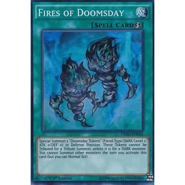 Fires of Doomsday - DESO-EN043 - Super Rare 