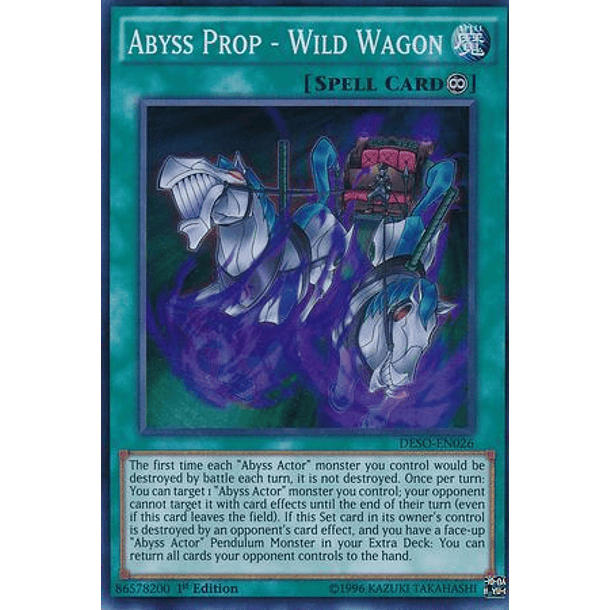 Abyss Prop - Wild Wagon - DESO-EN026 - Super Rare