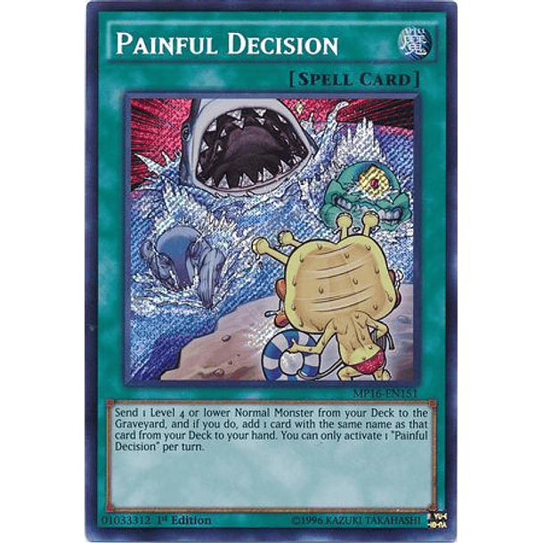 Painful Decision - MP16-EN151 - Secret Rare