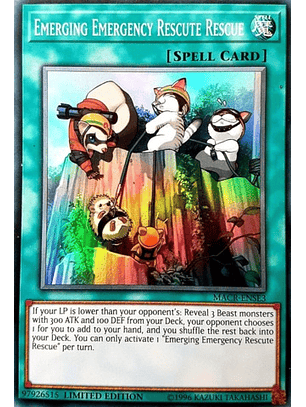 Emerging Emergency Rescute Rescue - MACR-ENSE3 - Super Rare