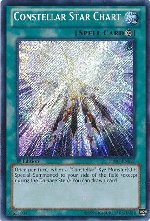 Constellar Star Chart - HA07-EN027 - Secret Rare