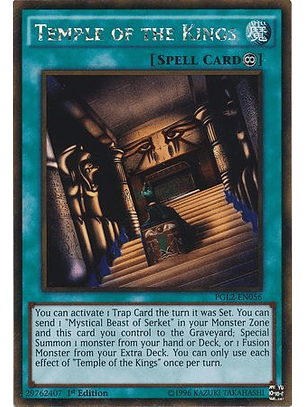 Temple of the Kings - PGL2-EN056 - Gold Rare