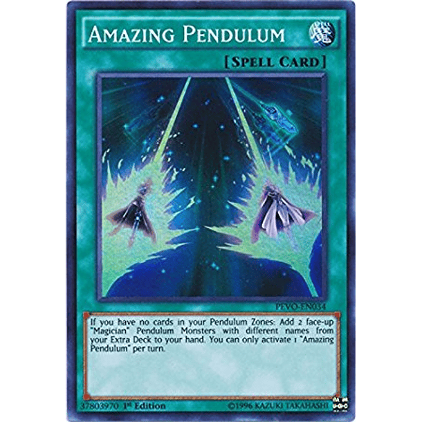 Amazing Pendulum - PEVO-EN034 - Super Rare