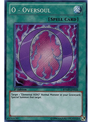 O - Oversoul - RYMP-EN026 - Secret Rare (español)
