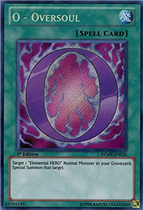 O - Oversoul - RYMP-EN026 - Secret Rare (español)