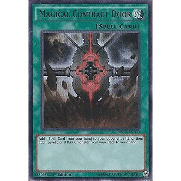 Magical Contract Door - MVP1-EN020 - Ultra Rare