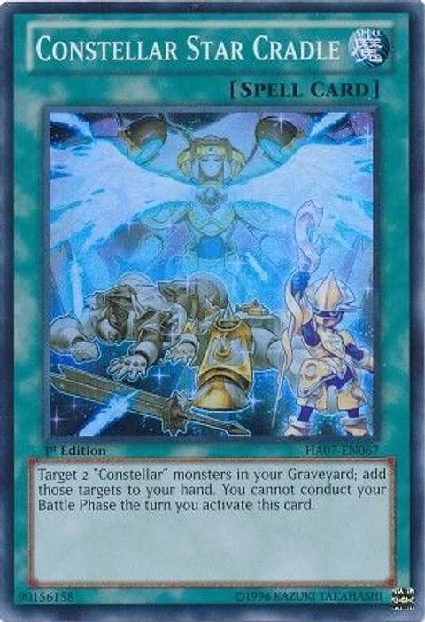 Constellar Star Cradle - HA07-EN067 - Super Rare