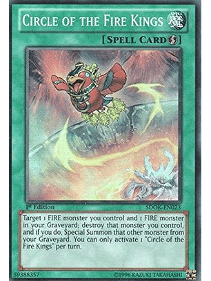 Circle of the Fire Kings - SDOK-EN023 - Super Rare