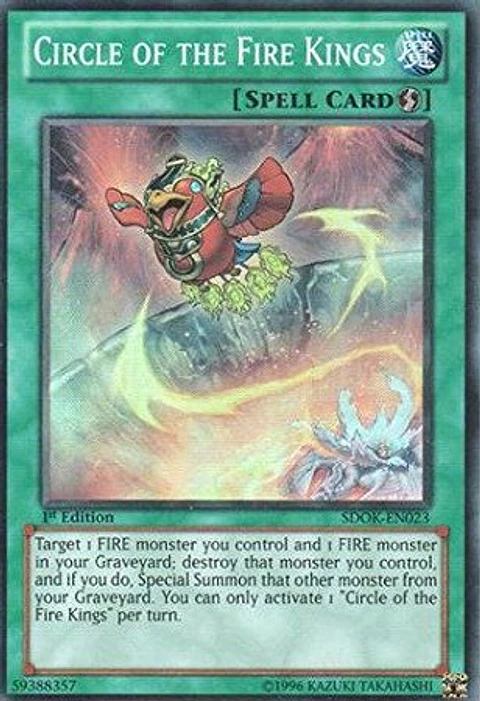 Circle of the Fire Kings - SDOK-EN023 - Super Rare