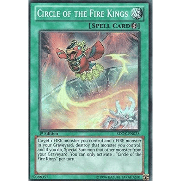 Circle of the Fire Kings - SDOK-EN023 - Super Rare