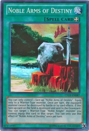 Noble Arms of Destiny - LTGY-EN087 - Super Rare 1