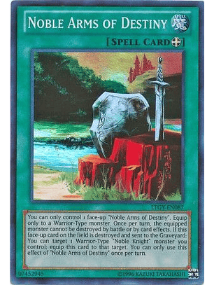 Noble Arms of Destiny - LTGY-EN087 - Super Rare