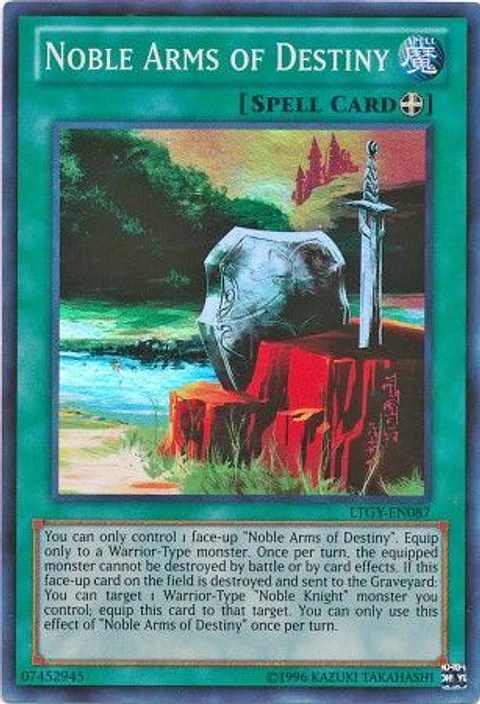 Noble Arms of Destiny - LTGY-EN087 - Super Rare
