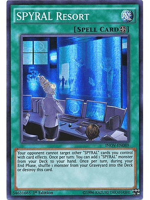 SPYRAL Resort - INOV-EN089 - Super Rare