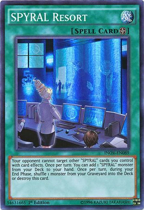 SPYRAL Resort - INOV-EN089 - Super Rare