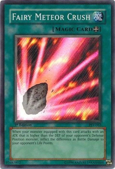 Fairy Meteor Crush - PSV-063 - Super Rare