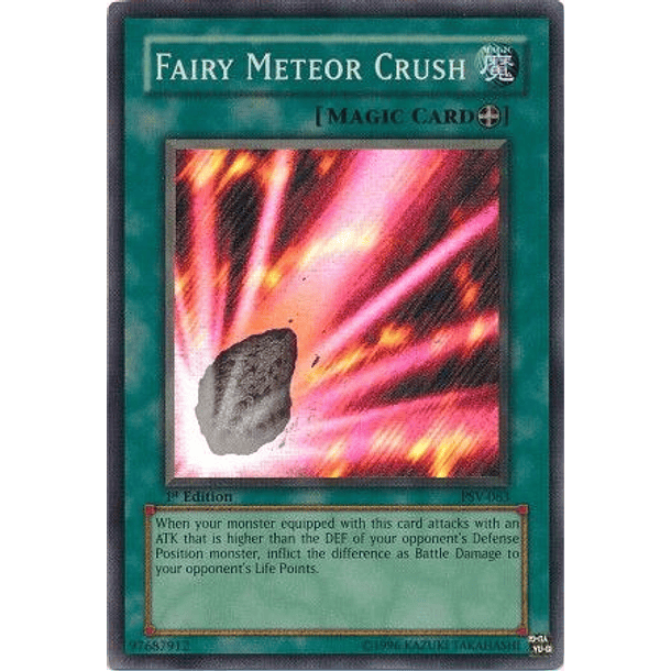 Fairy Meteor Crush - PSV-063 - Super Rare