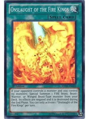 Onslaught of the Fire Kings - SDOK-EN022 - Super Rare