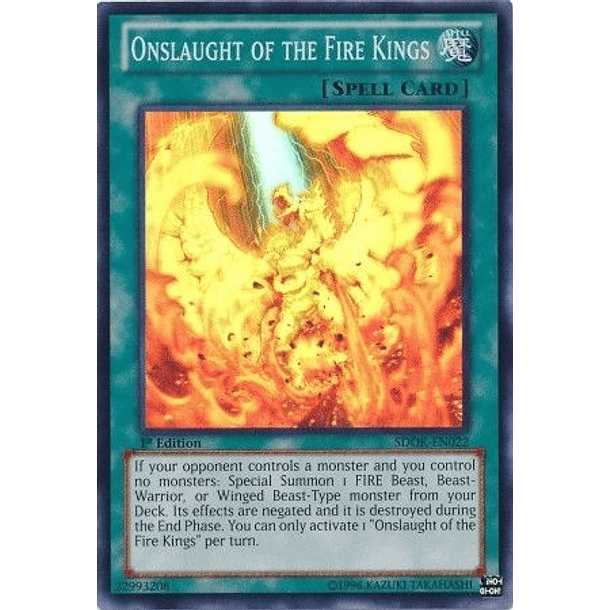 Onslaught of the Fire Kings - SDOK-EN022 - Super Rare