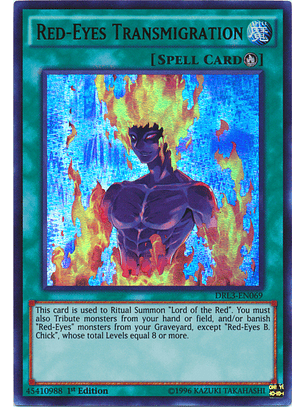 Red-Eyes Transmigration - DRL3-EN069 - Ultra Rare