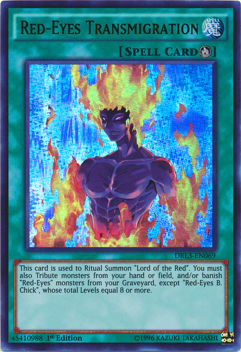Red-Eyes Transmigration - DRL3-EN069 - Ultra Rare